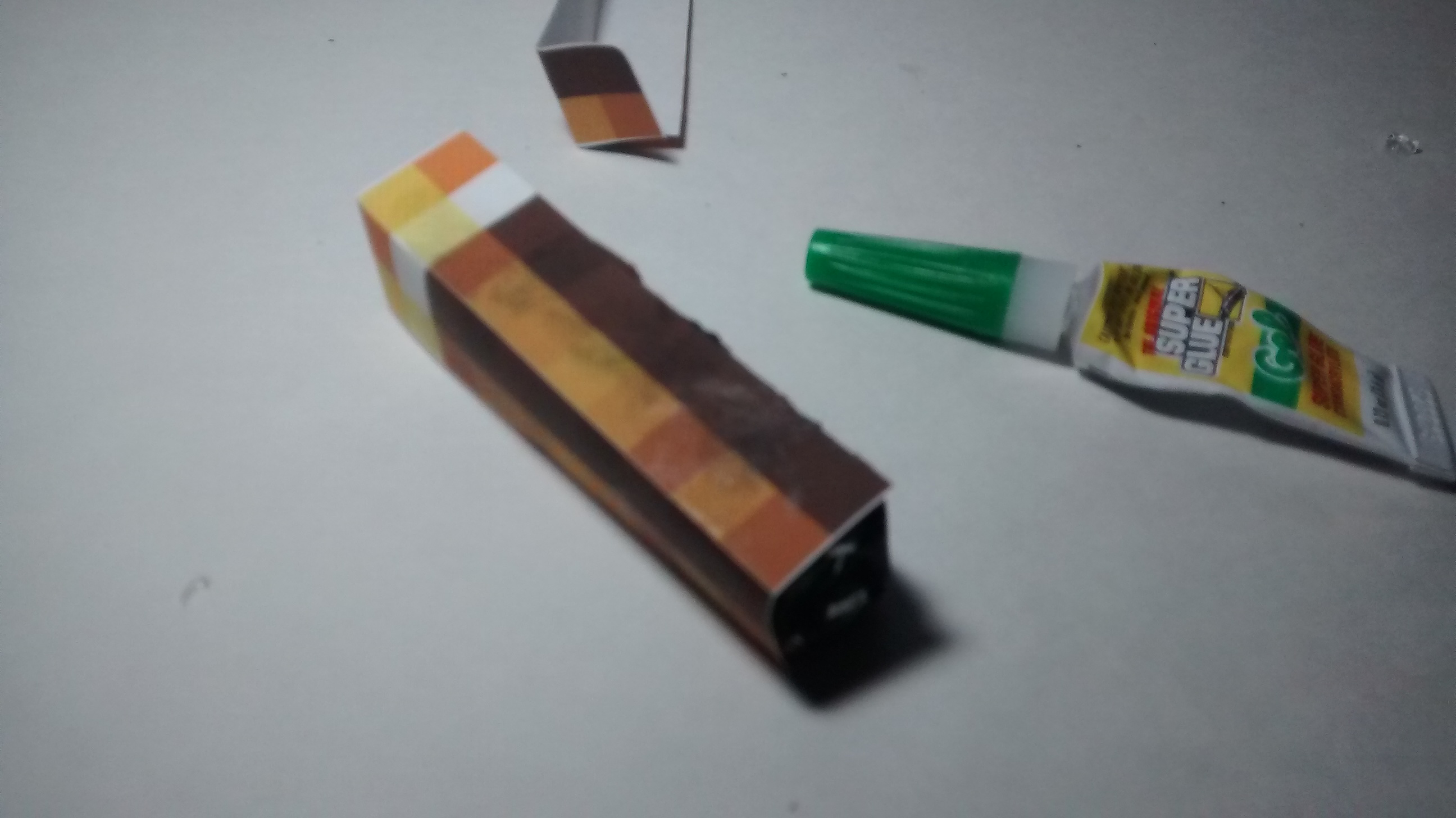 Minecraft Light Up Torch for Your Keychain 7 Steps Instructables