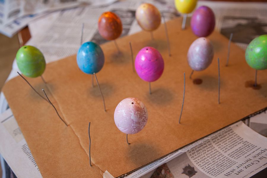 Easter Egg Drying Rack