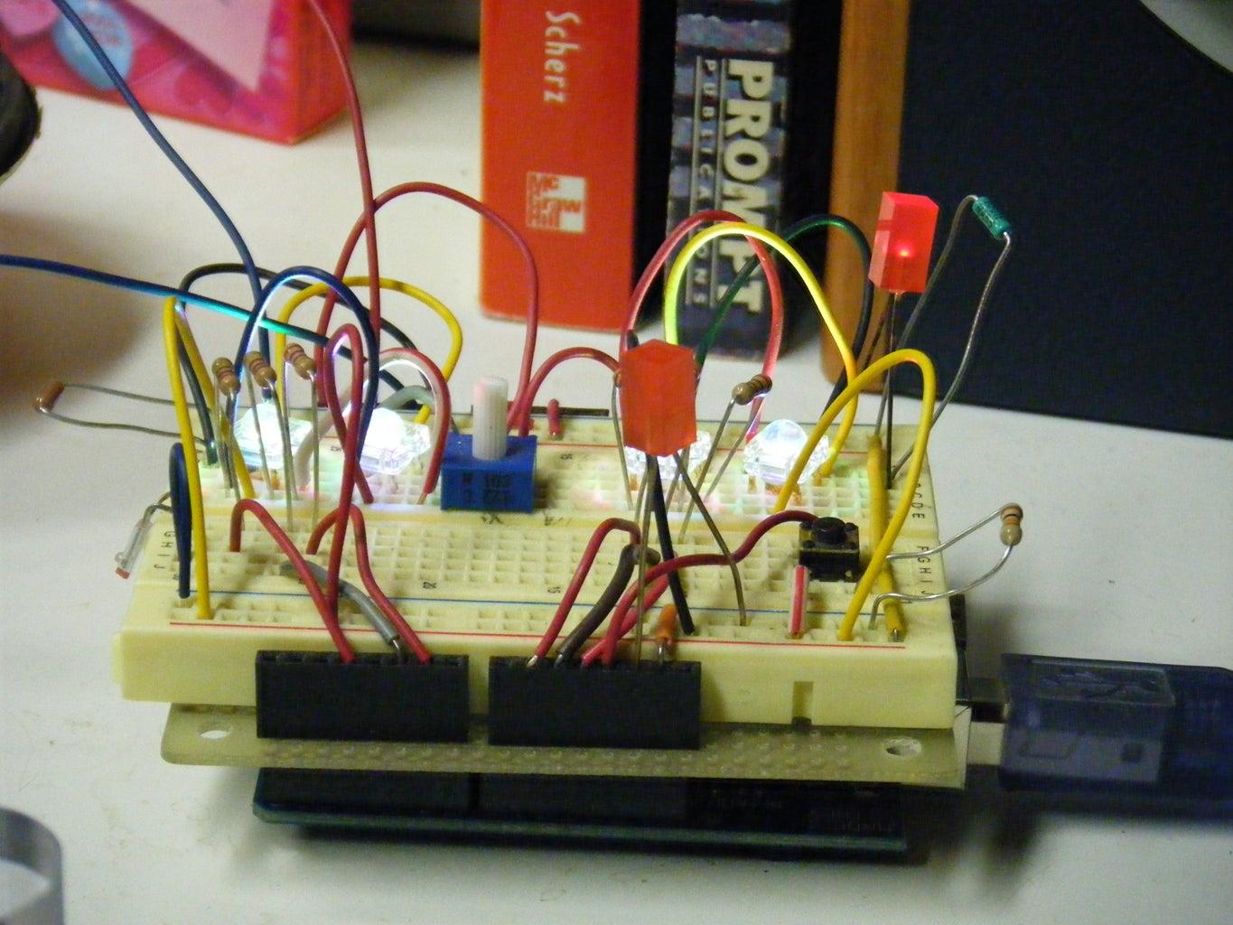 How to Make an Arduino Based Night Light With Infrared Remote Control ...