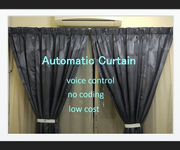 Automatic Curtain With Google Home