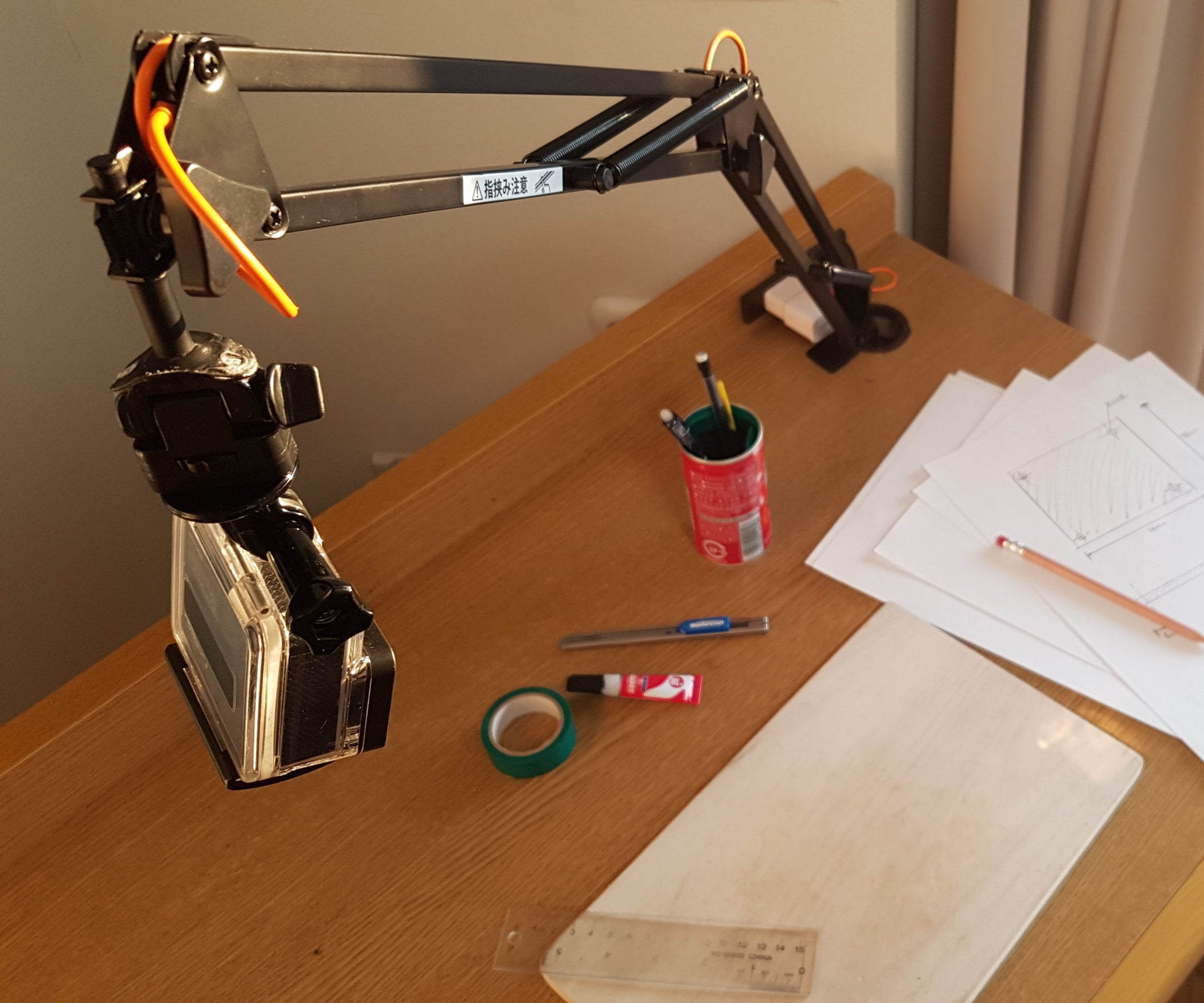 DIY Articulating Arm Mount for Phone or Camera 9 Steps (with Pictures