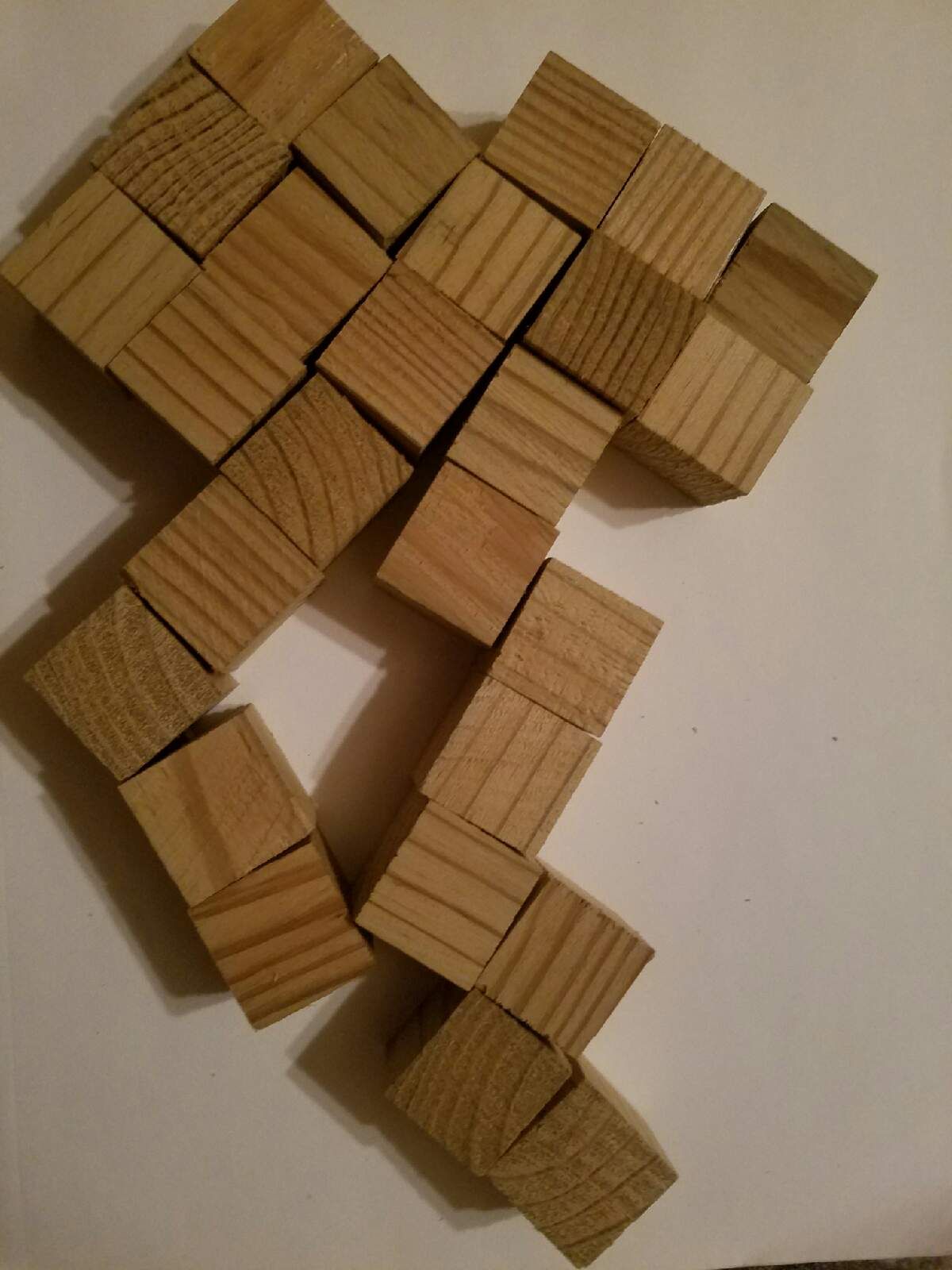 Making a Wooden Snake Cube Puzzle From Recycled Wood and Leather 6