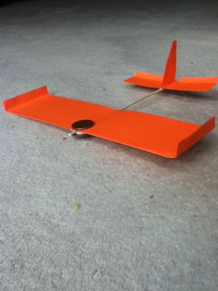 Card Super Glider Plane