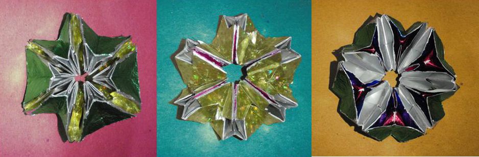 Pocket paper kaleidoscope toy