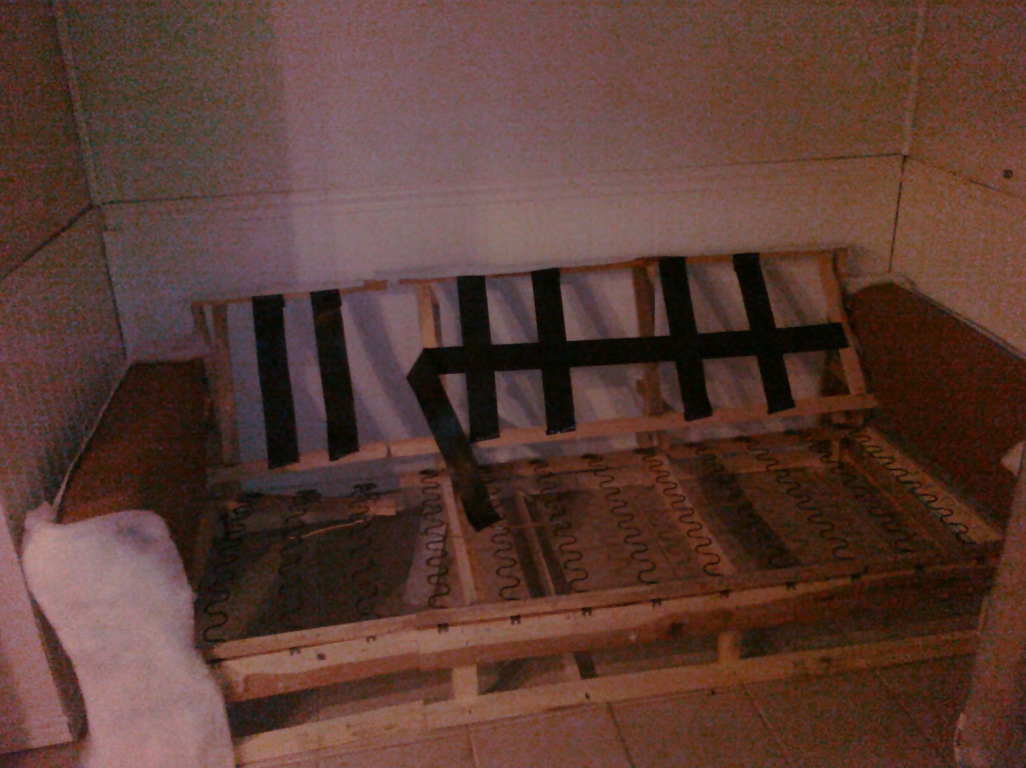 How to Move a Couch Through a Tight Door AKA How to Dissassemble a Couch. 15 Steps