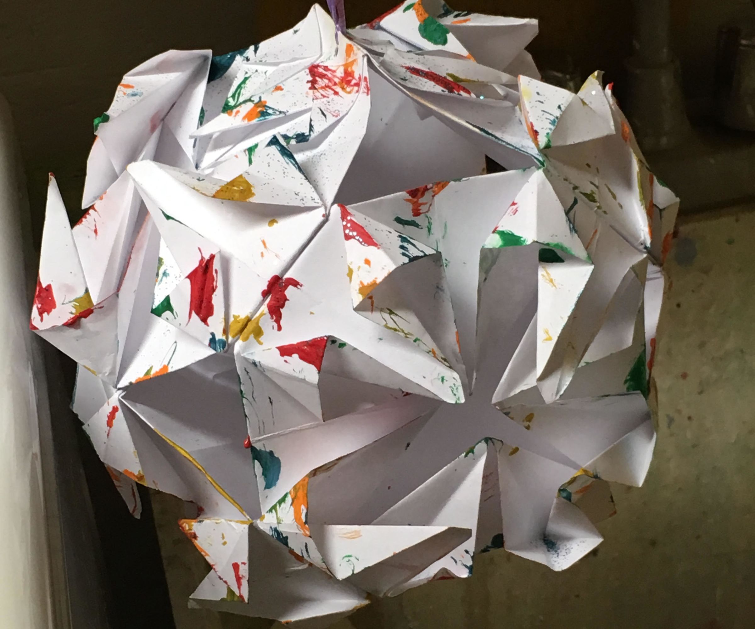 Homemade for the Holidays: Origami Snowflakes