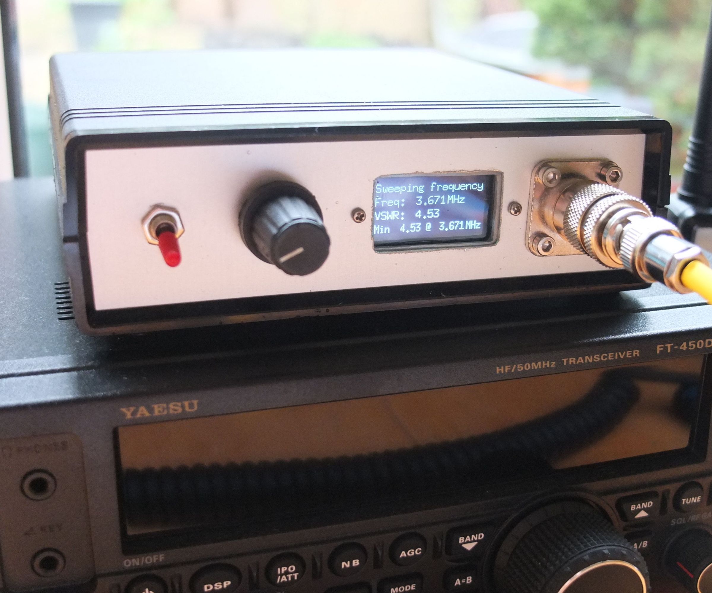 HF Antenna Analyser With Arduino and DDS Module