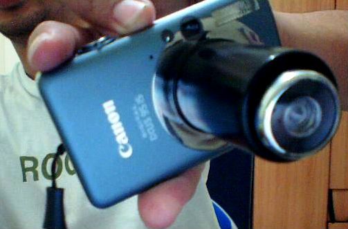 Cheap and Easy Fish Eye Lens Adapter