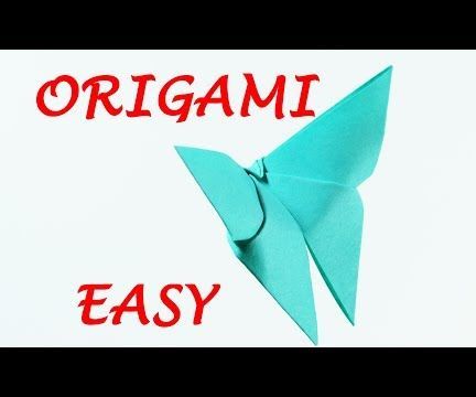 How to Make an Easy Origami Butterfly 