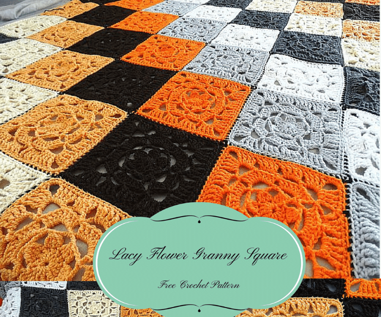 Lacy Flower Granny Square – Free Crochet Pattern