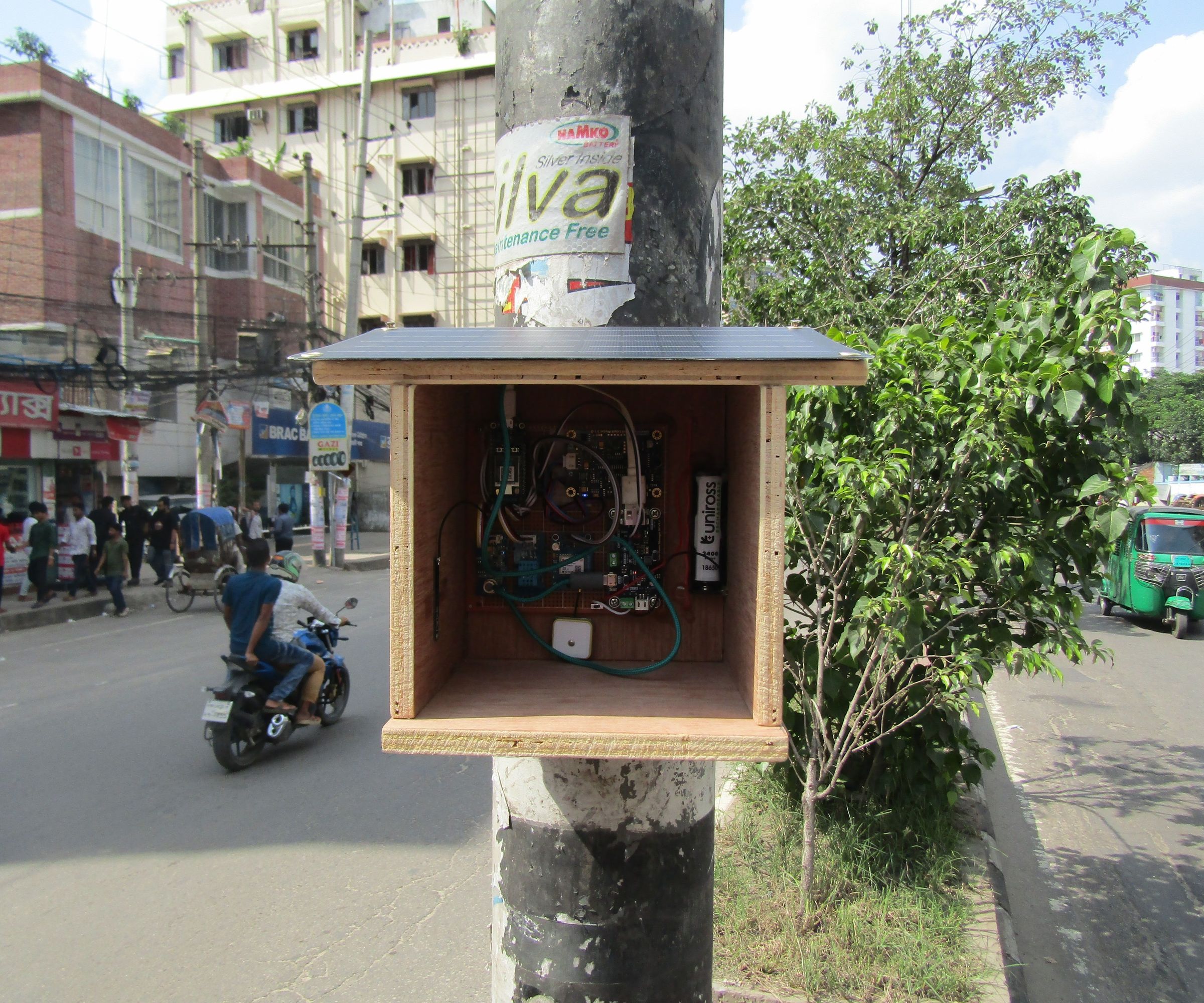 Urban Noise & Air Pollution Monitoring Device