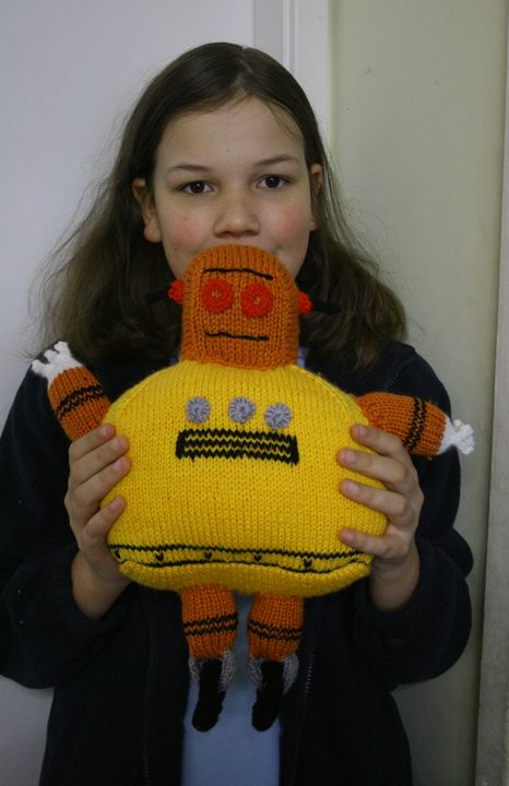 Knit Your Own Instructables Robot