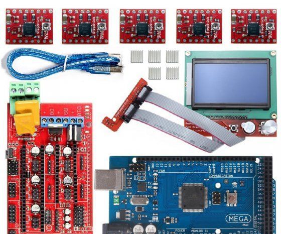 Convert a Maker Select V2 From Original Melzi Board to Ramps 1.4