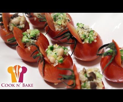 Quinoa Salad Stuffed Tomatoes