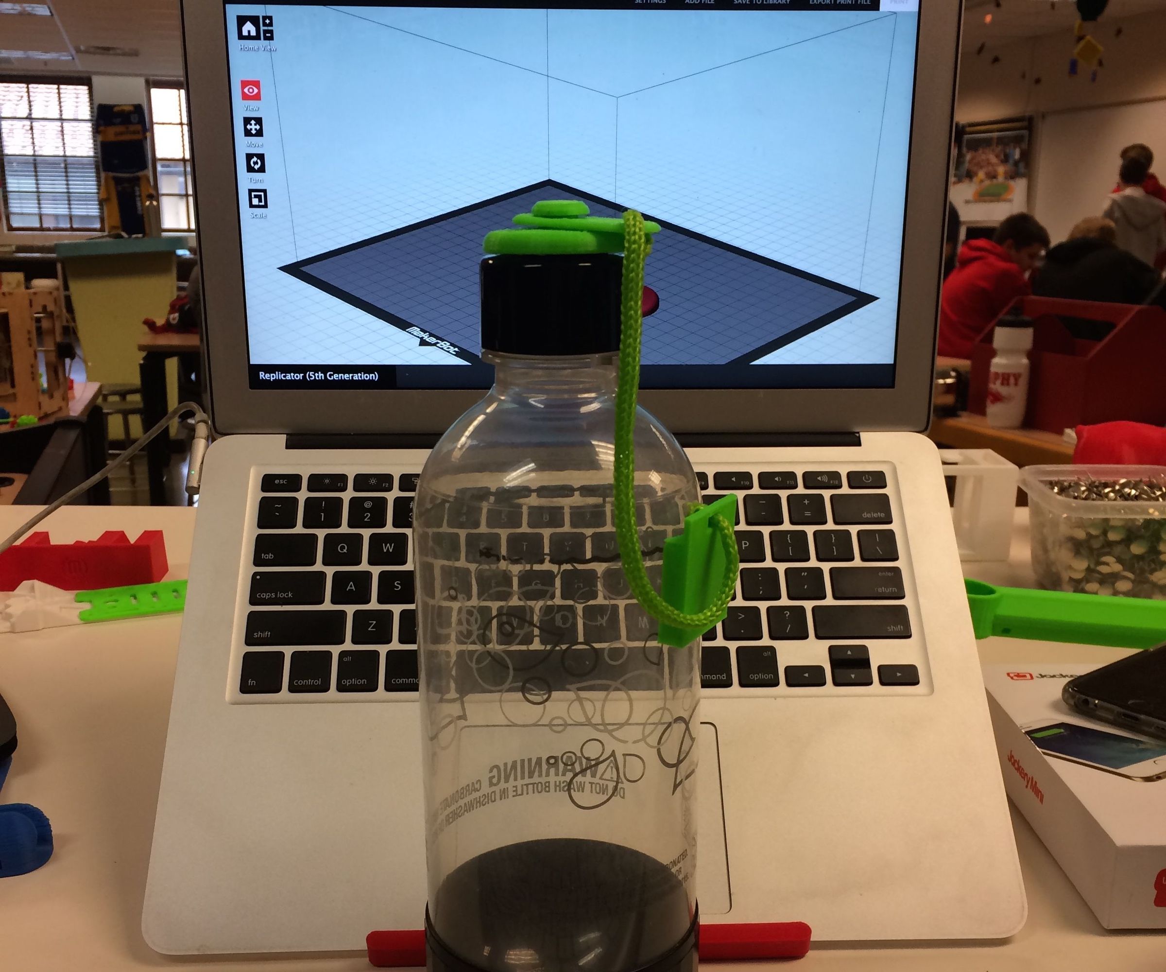 SodaStream BCRS (Bottle Cap Restraint System)