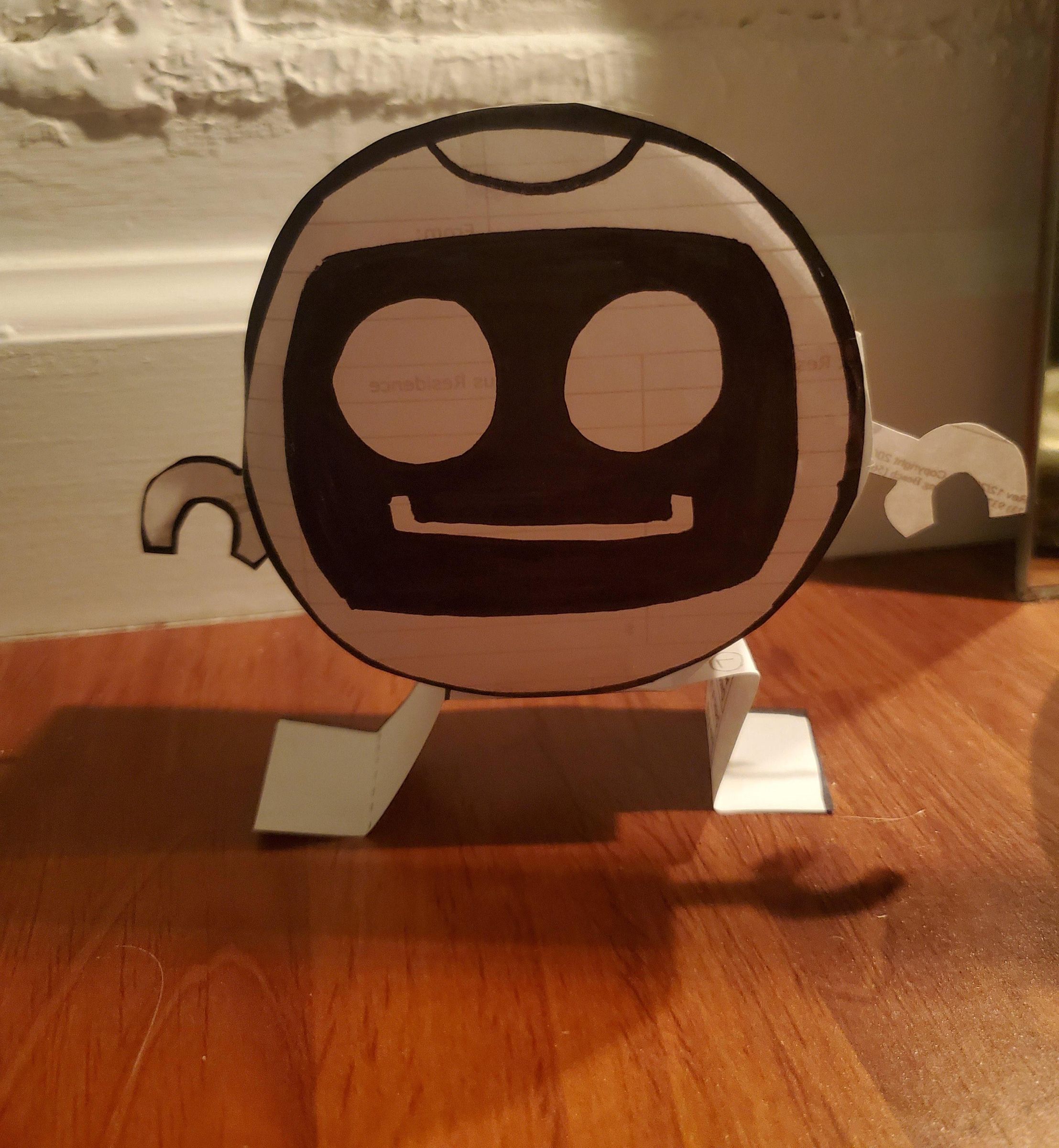 Paper Robot Guy - Kevin