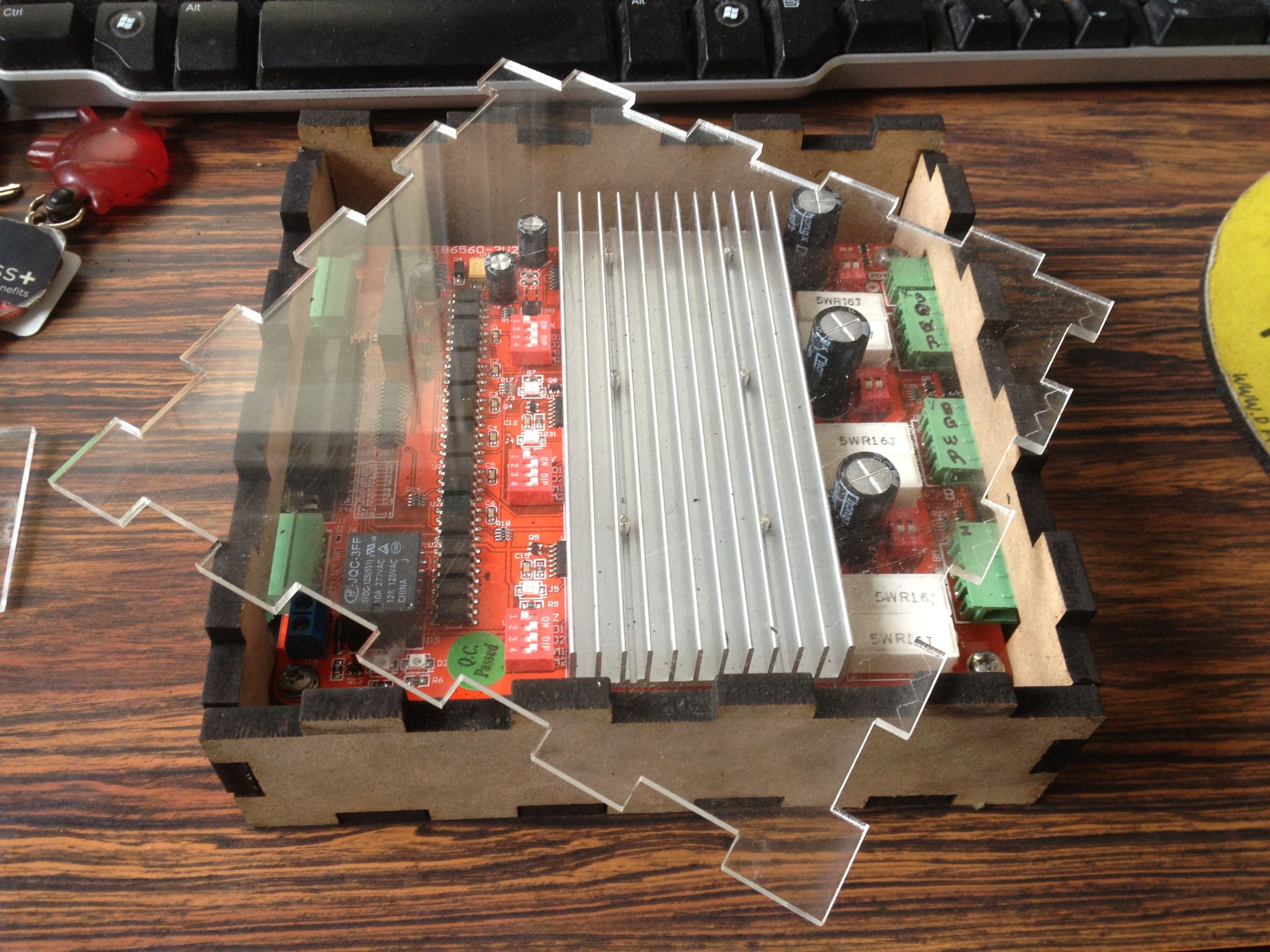Creating a case for a CNC controller