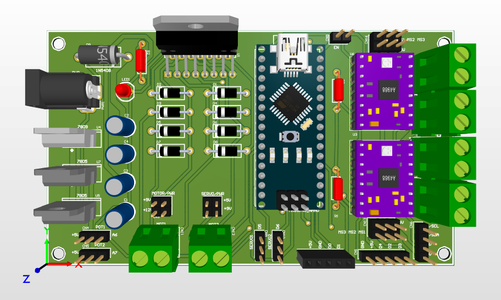 All in One Arduino PCB Board Design