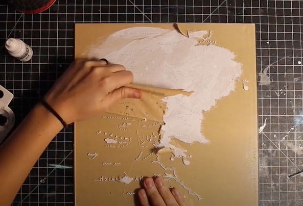 Prepare the Acrylic Layer