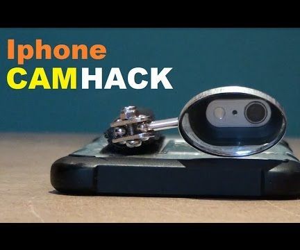 DIY Iphone Spy Camera and Flashlight Lifehack 