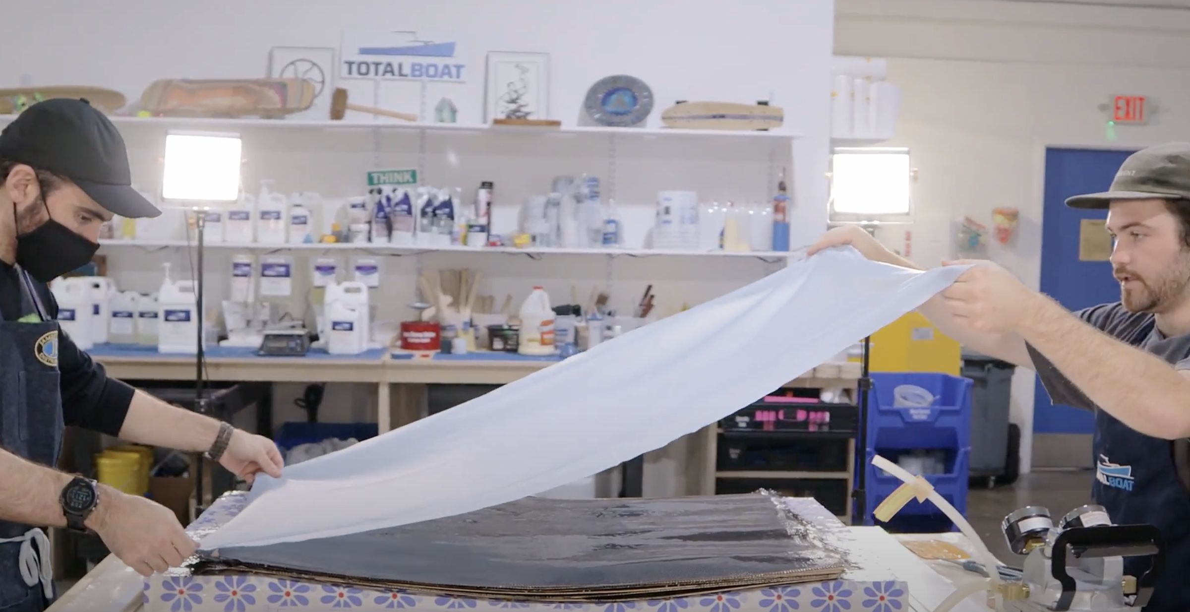 DIY Composite Layup and Vacuum Bagging Making a Carbon Fiber RipSurf