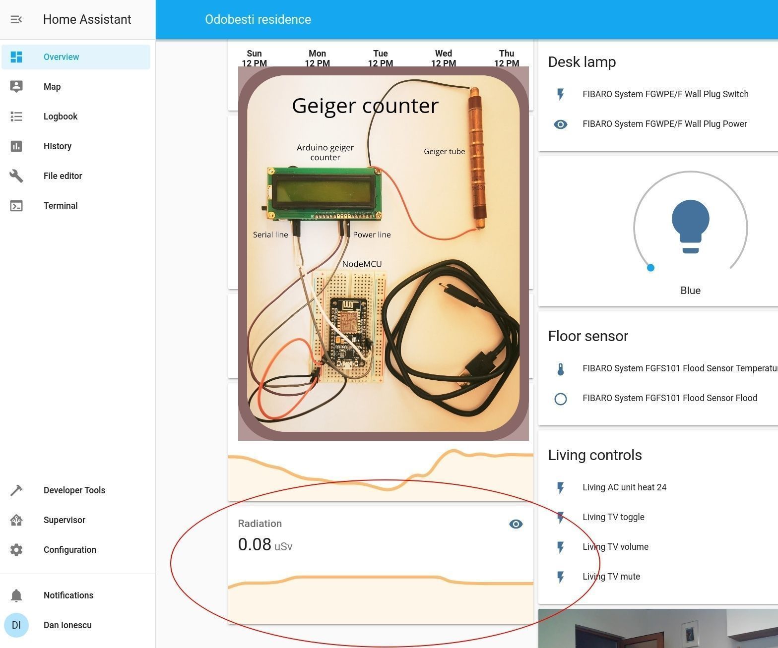 Home Assistant Geiger Counter Integration