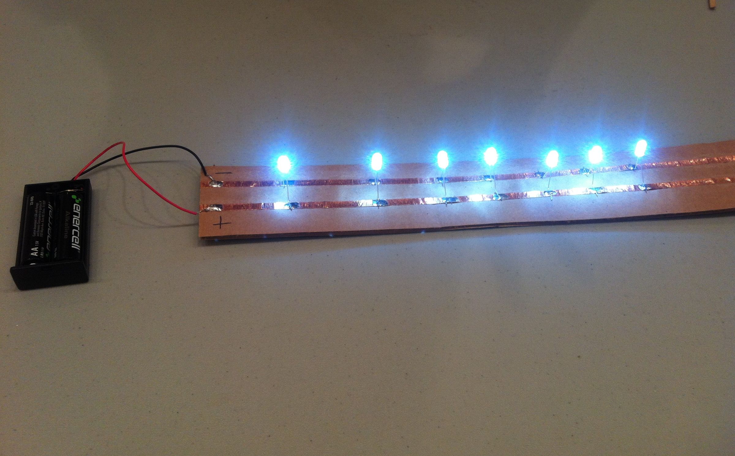 Simple Circuit with Copper Tape