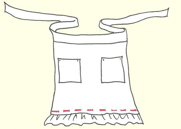 Divine Apron (reversible!)