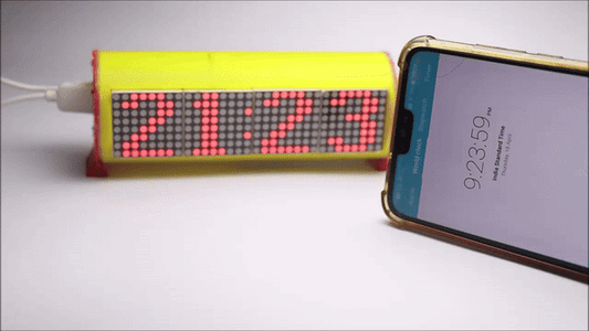 3D Printed Wi-Fi Clock With Real Time