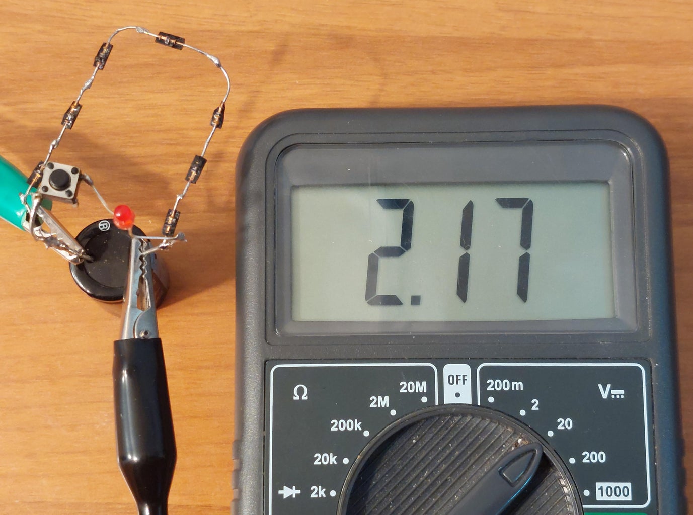 Tiny Solar Cell : 7 Steps (with Pictures) Circuit Diagram