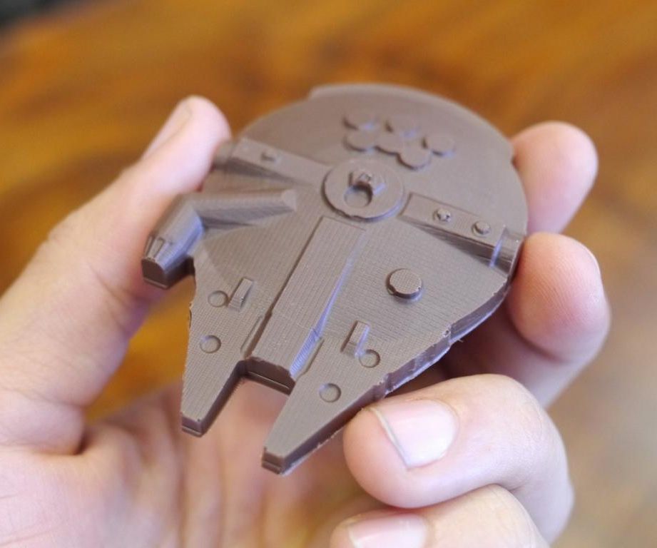 Chocolate Millennium Falcon