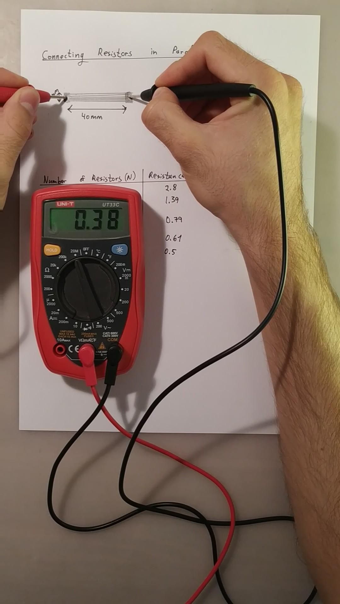 Resistors Class Draw Resistors Using a Pencil (Suggested Experiments