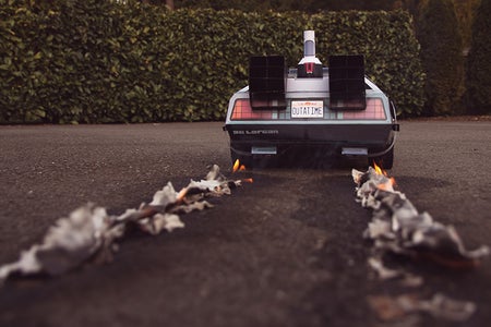 DeLorean BTTF Inspired Papercraft