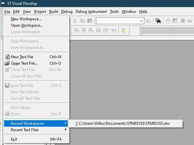 Setup ST Visual Develop With the Cosmic STM8 Compiler : 11 Steps ...