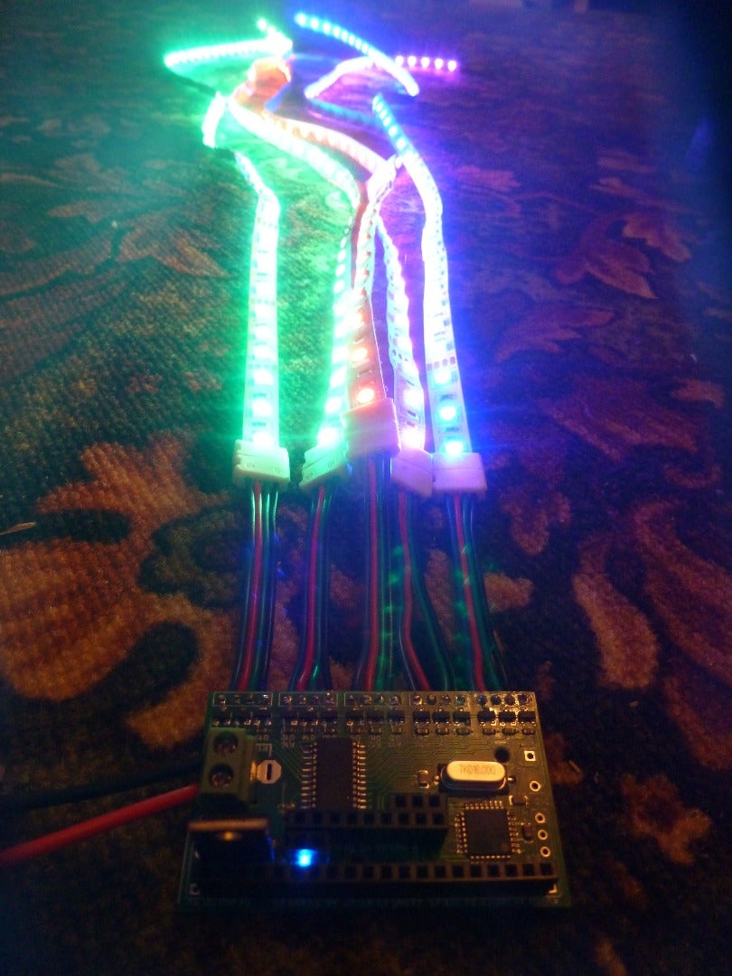 Driving RGB LED Strips Off an Arduino : 5 Steps (with Pictures ...