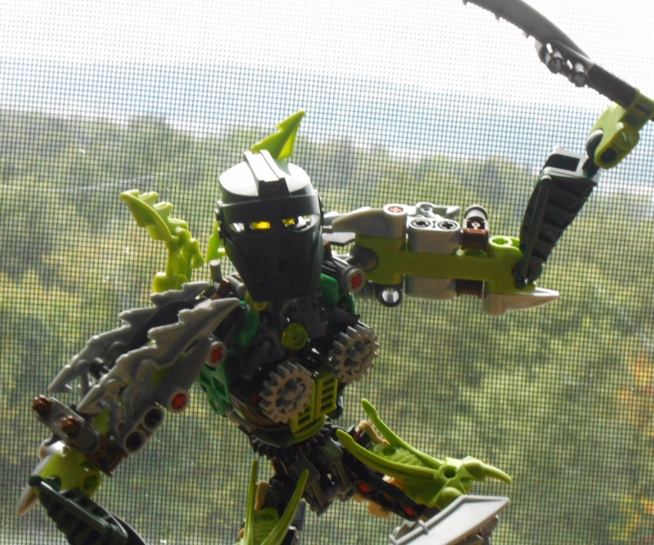 Lego Bionicle Unamed Toa of Bo (plant Life) Moc