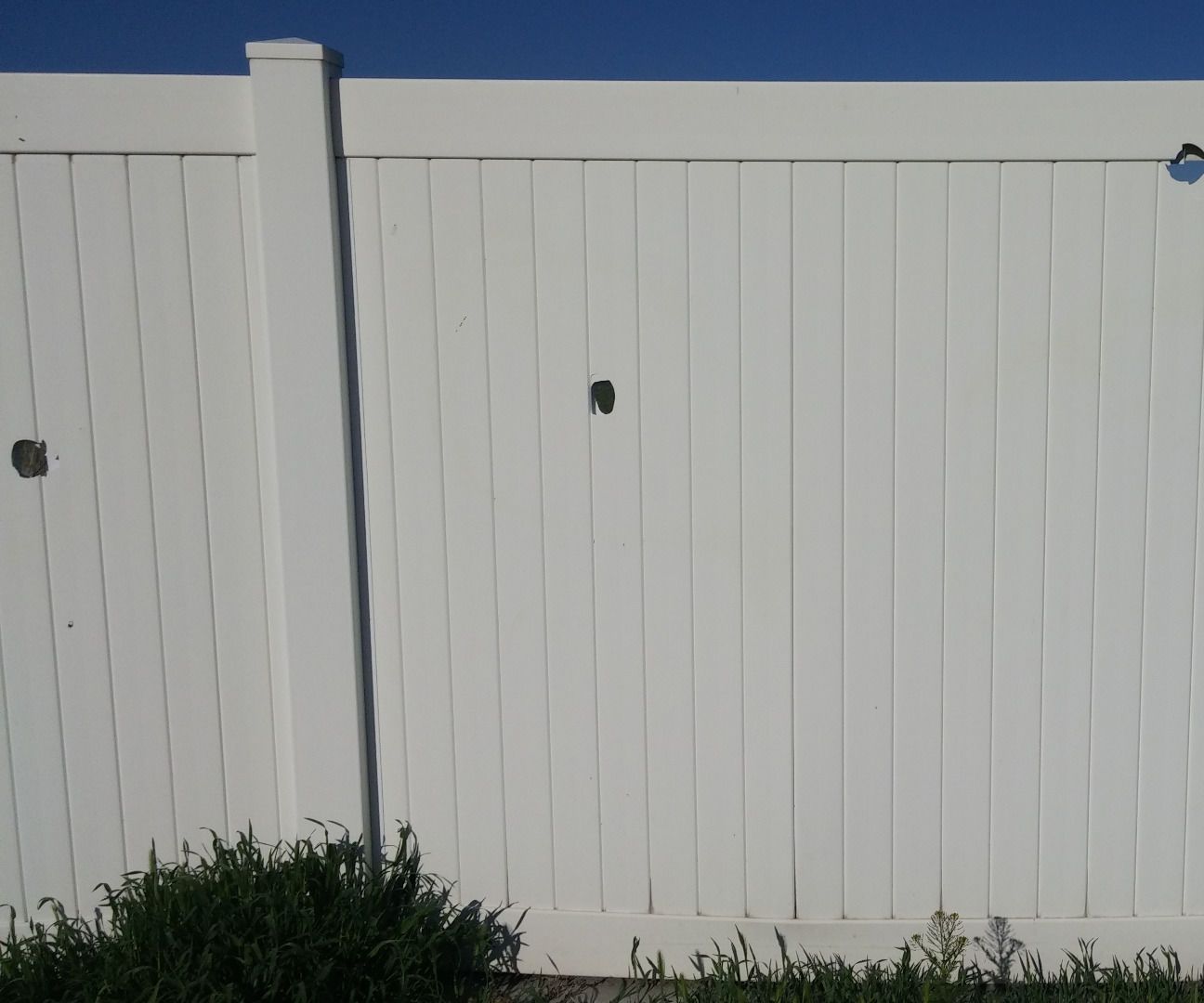 DIY Vinyl Fence Repair