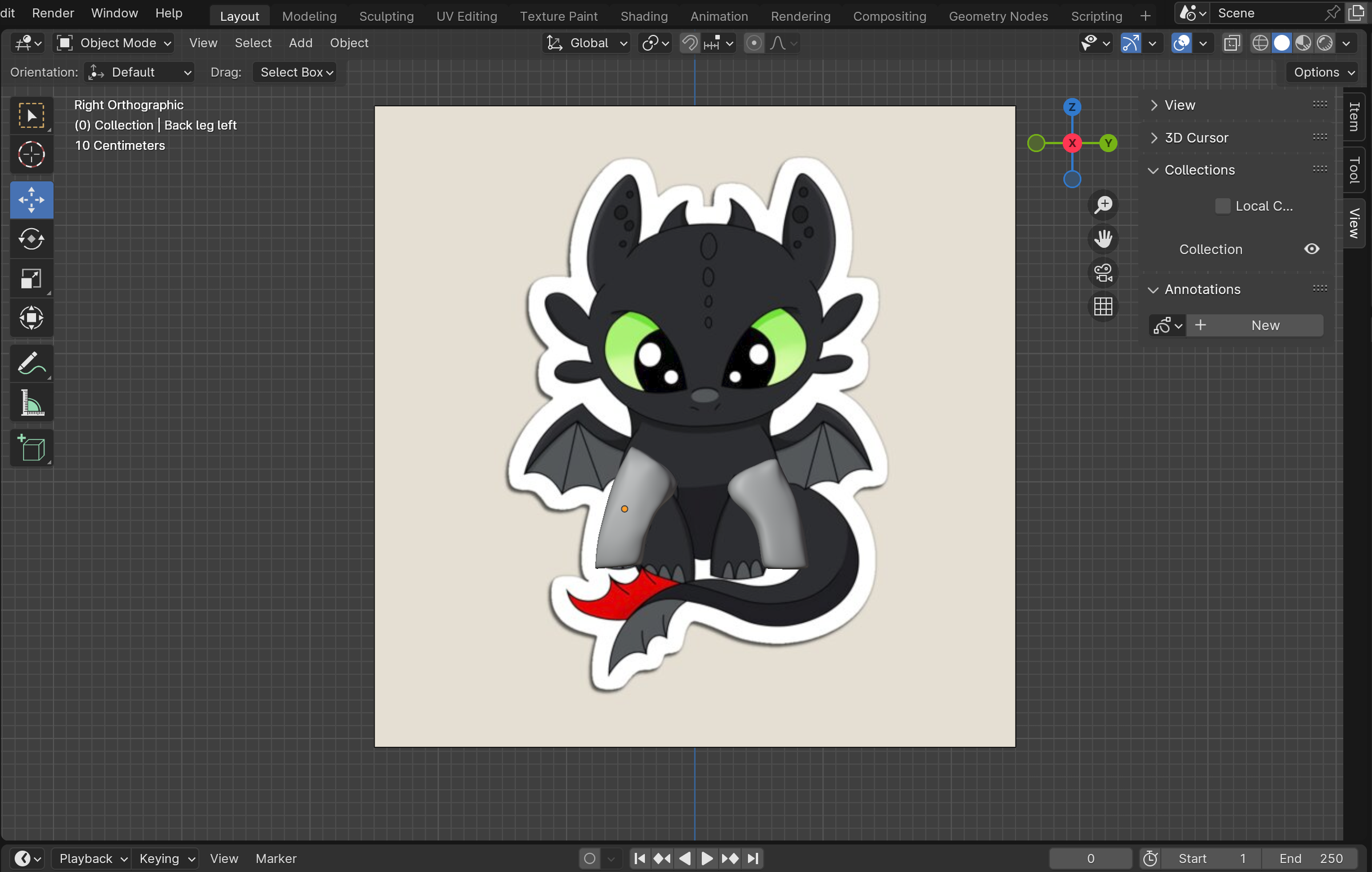 Cute Toothless Dragon 3d Printed Figure : 16 Steps (with Pictures ...