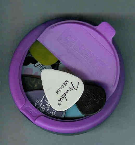 Make a Pick Holder From an Ice Breakers Sours Container