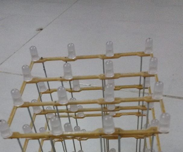 Build a LED Cube 4x4x4 in Less Than 3 Hours