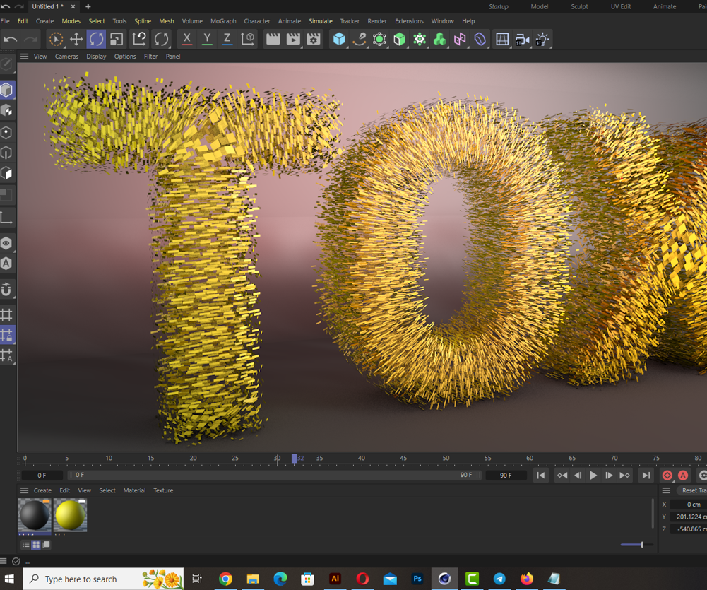 "Poly FX" MoGraph Title Animation || 3D C4D ANIMATION