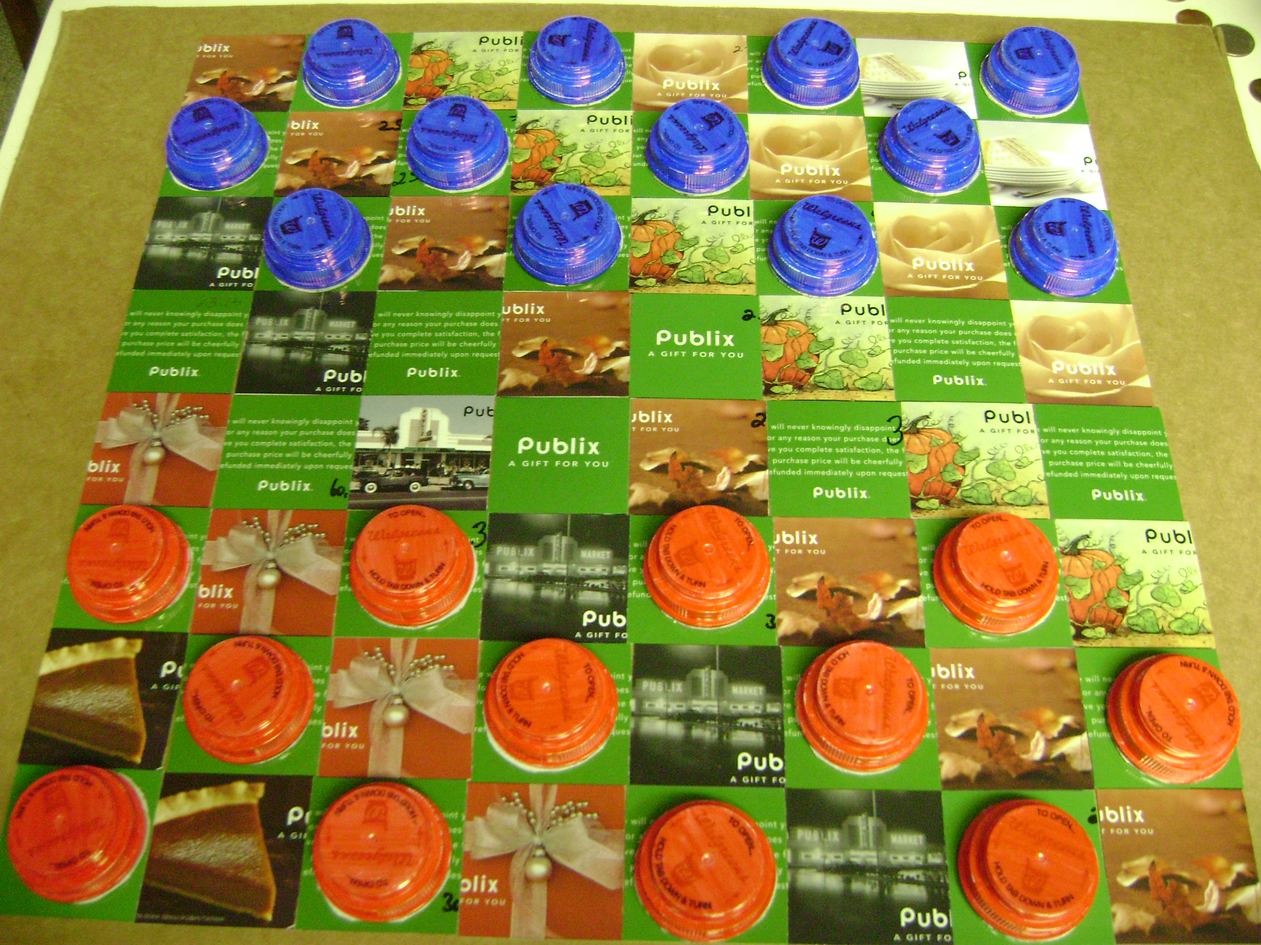 Checkers From Bottle Lids 5 Steps Instructables