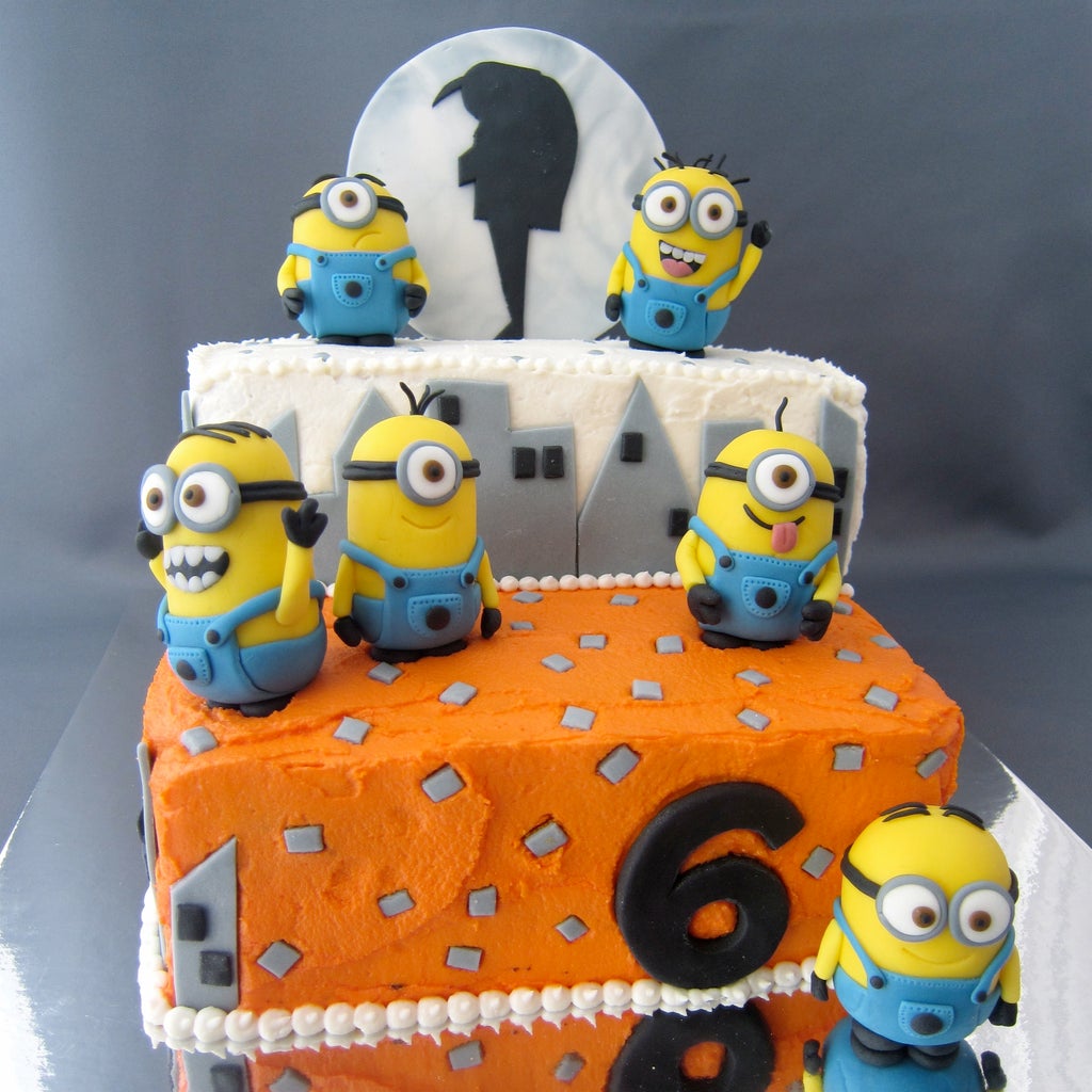 Minion Cake Template