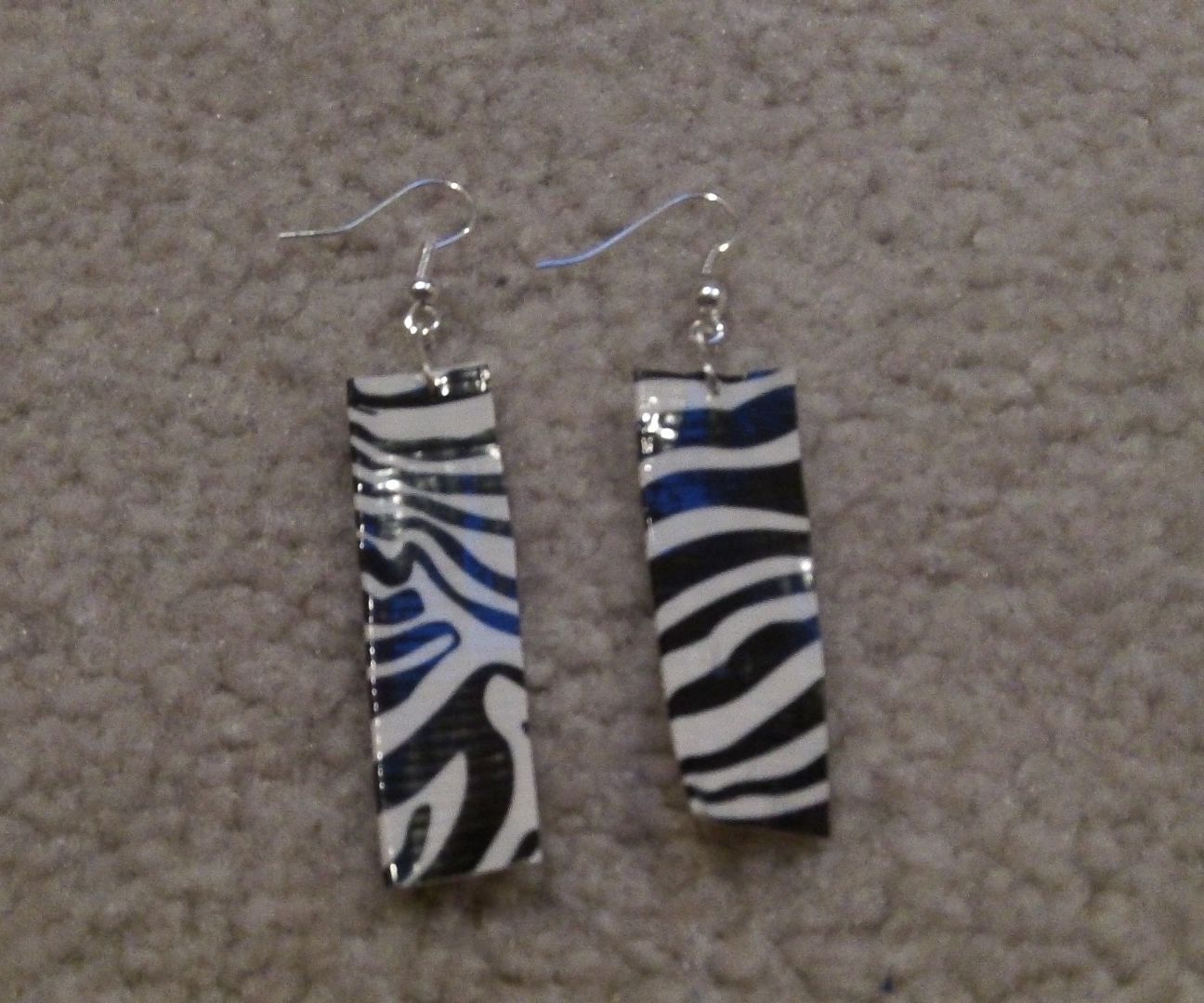 Simple Duct Tape Earrings