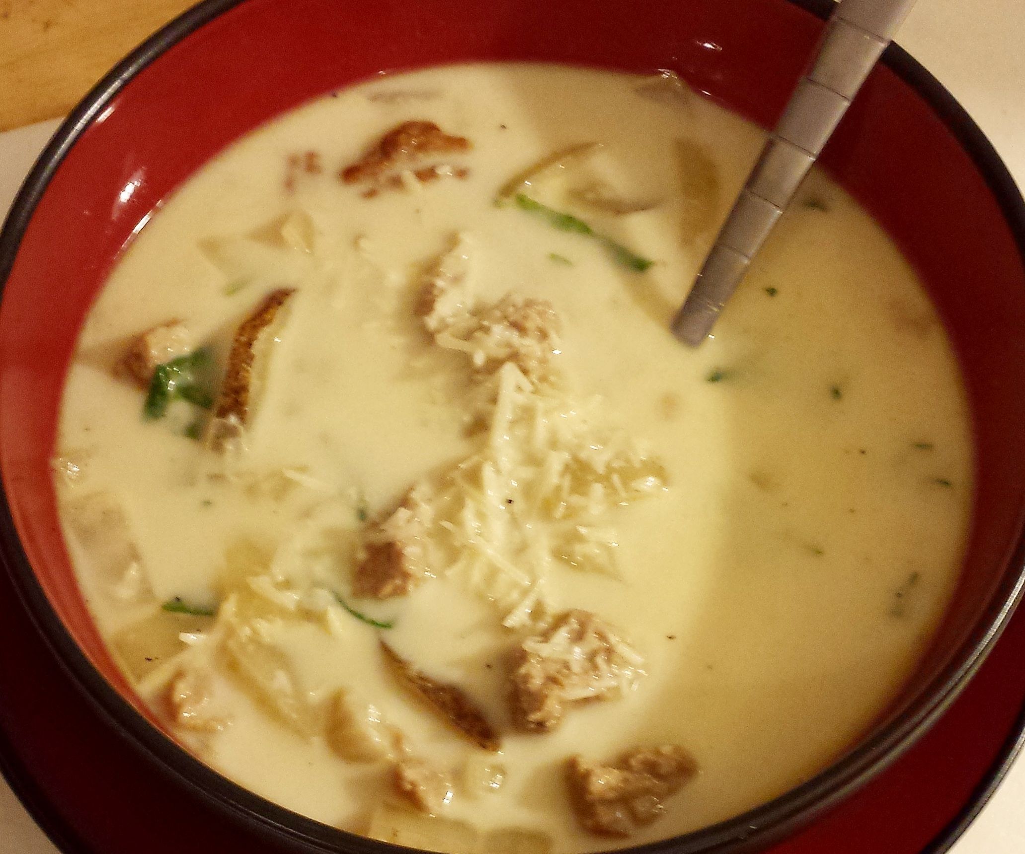 Slow Cooker Turkey Zuppa Toscana 