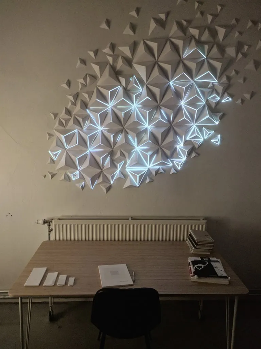 Origami and Projection Mapping