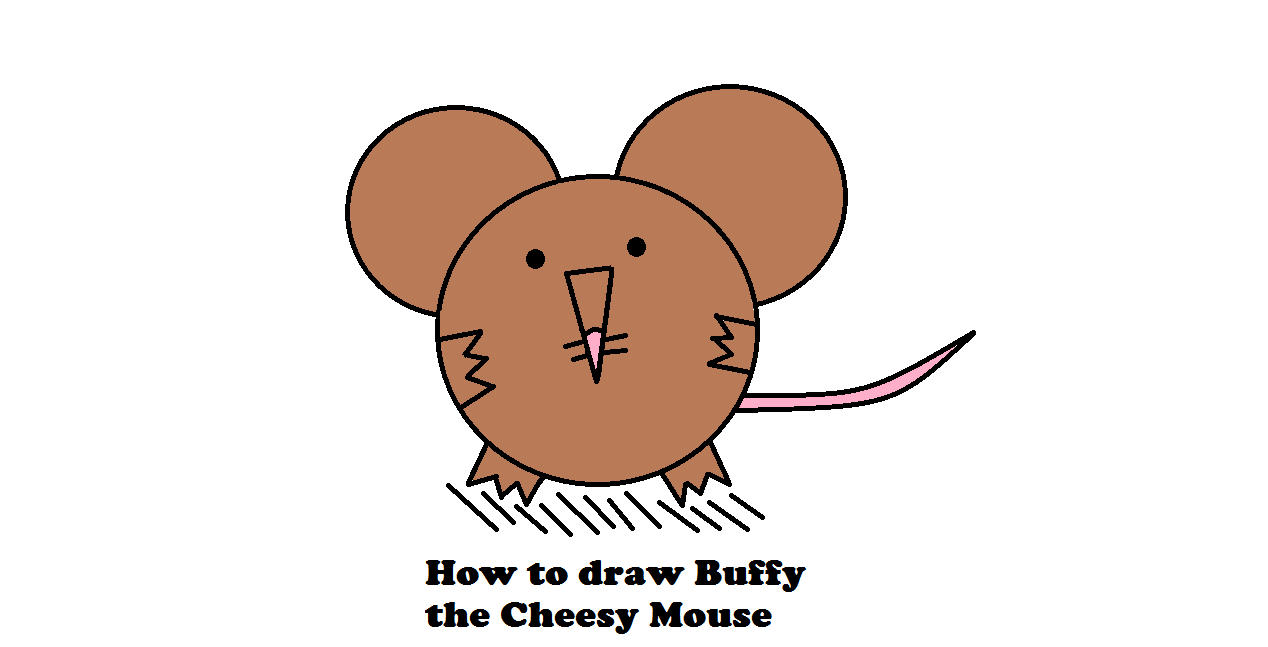 How to Draw Buffy the Cheesy Mouse