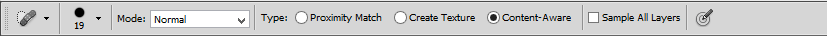 Spot Healing Brush Tool