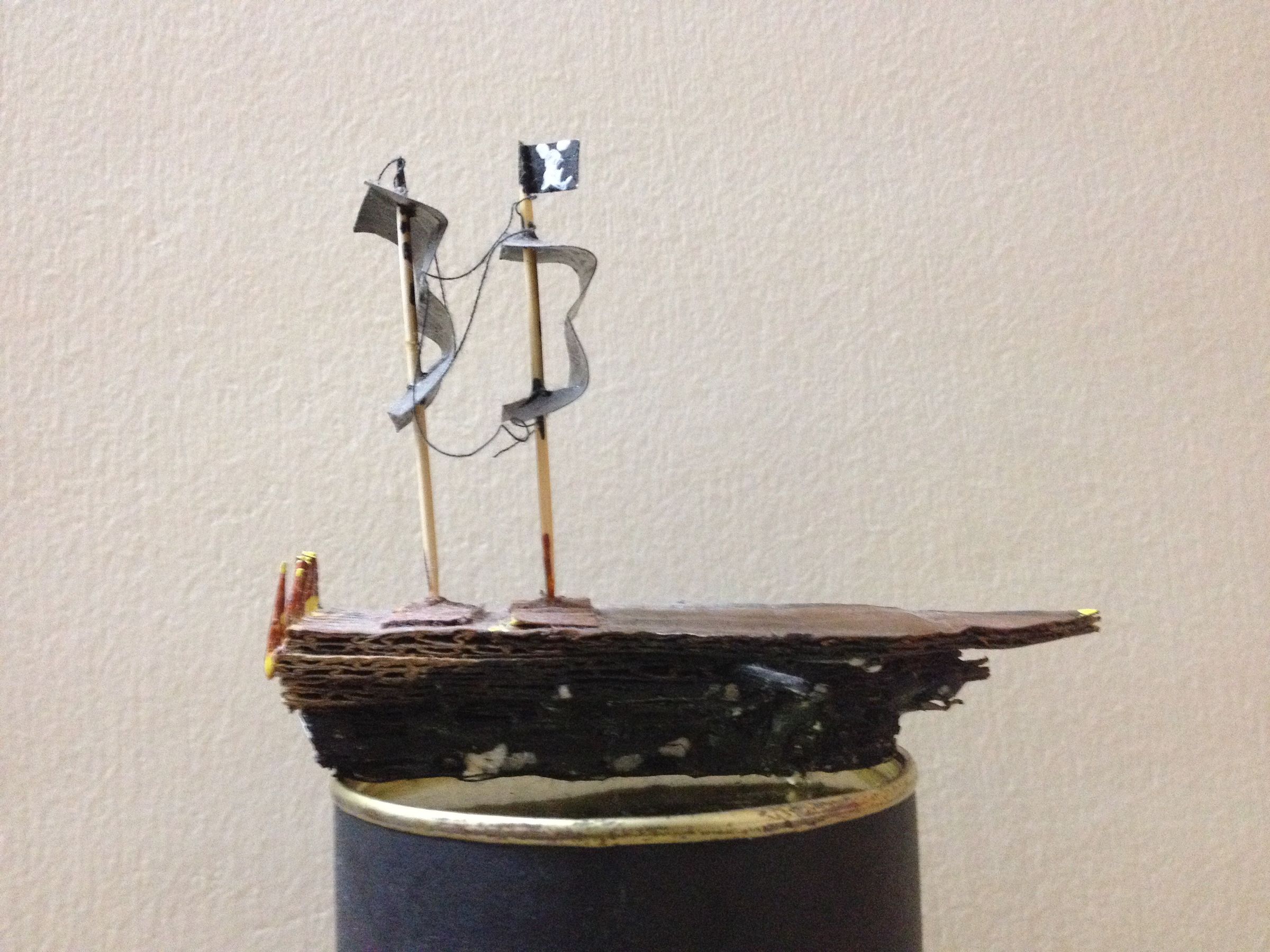 Miniature Pirate Ship