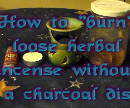 How to Burn Loose Incense WITHOUT Charcoal Disks
